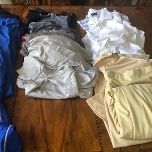 LOT 10 Nike Dri Fit shirts.